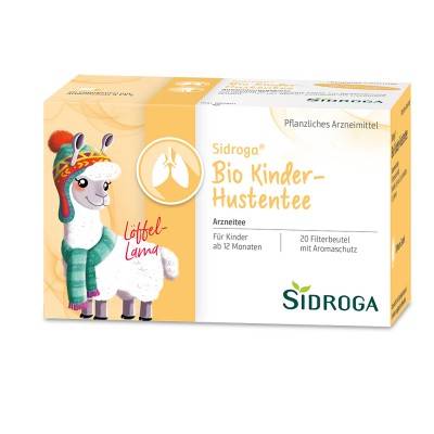 Sidroga Bio Kinder Hustentee 20x1,5 g
