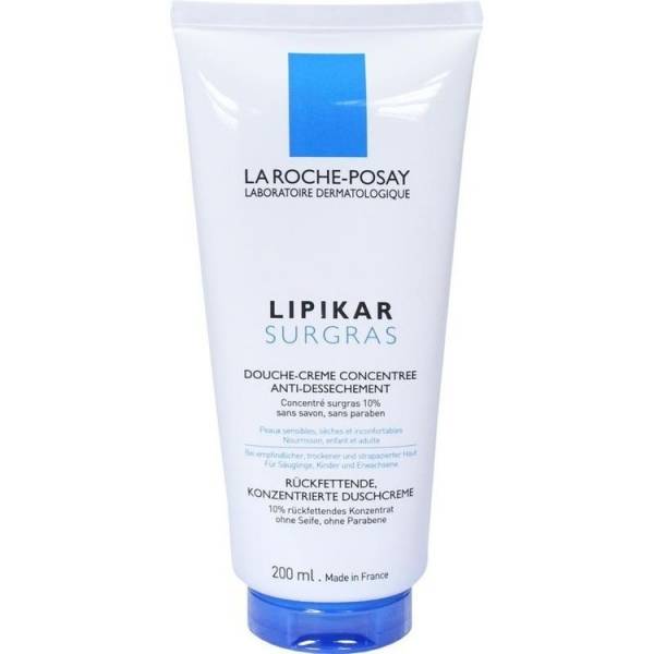 LA Roche-Posay Lipikar Surgras Konzentrierte Duschcreme 200 ml