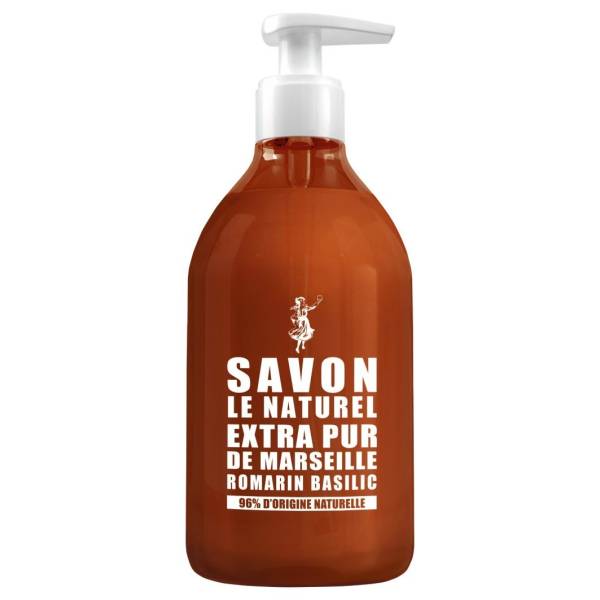 Savon Le Naturel Savon Le Naturel Extra Pur De Marseille Romarin Basilic Seife 500.0 ml