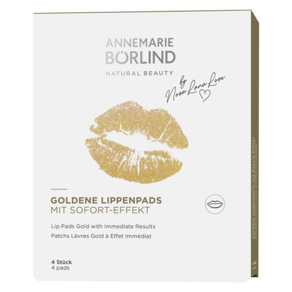 ANNEMARIE BÖRLIND GOLDENE LIPPENPADS mit Sofort-Effekt Lippenmaske 1.0 pieces