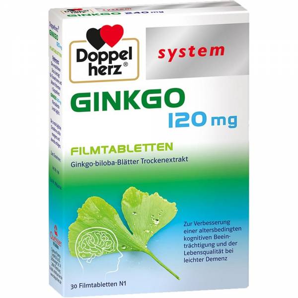Doppelherz system GINKGO 120 mg 30