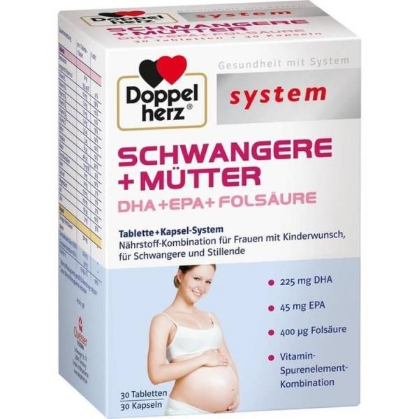 Doppelherz system Schwangere + Mütter 60