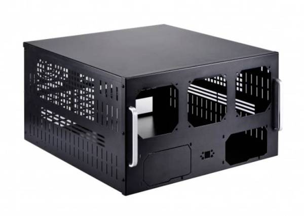 Spire RACKSPER 6U PRO Benchtable PC-Gehäuse Schwarz