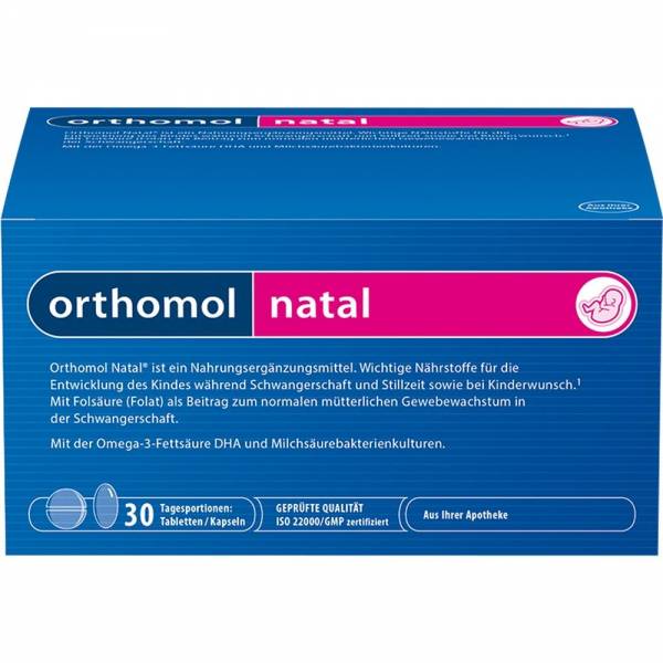 ORTHOMOL Natal TablettenKapseln 30 St