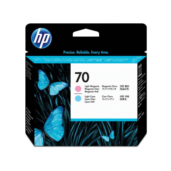 HP-70-Magenta-hell-Cyan-hell-DesignJet-Druckkopf