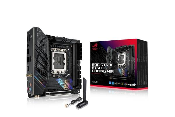 Asus ROG STRIX B760-I GAMING WIFI Mainboard Sockel (PC) Intel 1700 Formfaktor (Details) Mini-ITX M