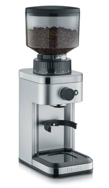 Graef CM500EU Kaffeemühle Silber Stahl-Kegelmahlwerk