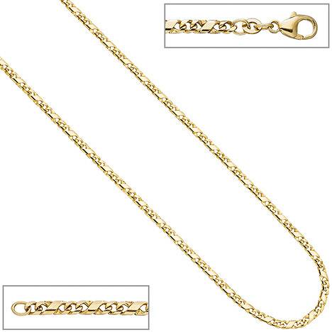 SIGO Halskette Kette 333 Gold Gelbgold 45 cm Goldkette Karabiner
