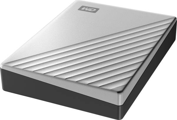 WD My Passport Ultra 4TB Externe Festplatte 6.35cm (2.5 Zoll) USB-C Silber WDBFTM0040BSL-WESN