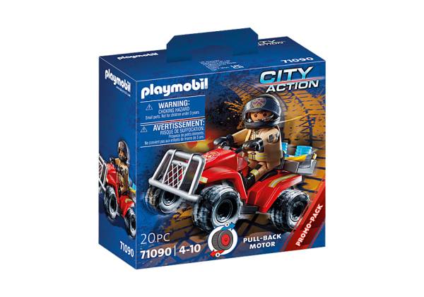 Playmobil® City Action Feuerwehr-Speed Quad 71090