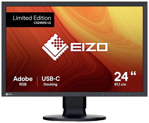 EIZO CS2400S-LE LED-Monitor EEK E (A - G) 61.2cm (24.1 Zoll) 1920 x 1200 Pixel 16:10 19 ms USB-B, US