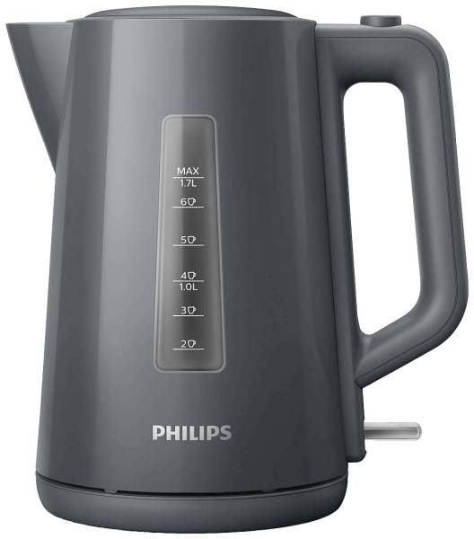 Philips Series 3000 Daily Wasserkocher schnurlos, Überhitzungsschutz Schwarz