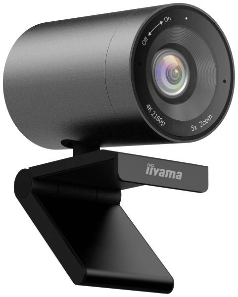 Iiyama UC-CAM10PRO-1 4K-Webcam 4096 x 2160 Pixel Klemm-Halterung, Mikrofon