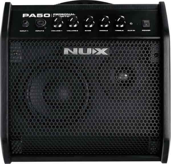 NUX PA-50 Personal Monitor Aktiver PA Lautsprecher 6.5 Zoll 50W 1St.