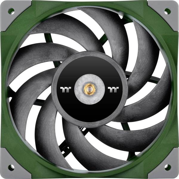 Thermaltake TOUGHFAN 12 Radiator Fan PC-Gehäuse-Lüfter Racing-Grün (B x H T) 120 25 120mm