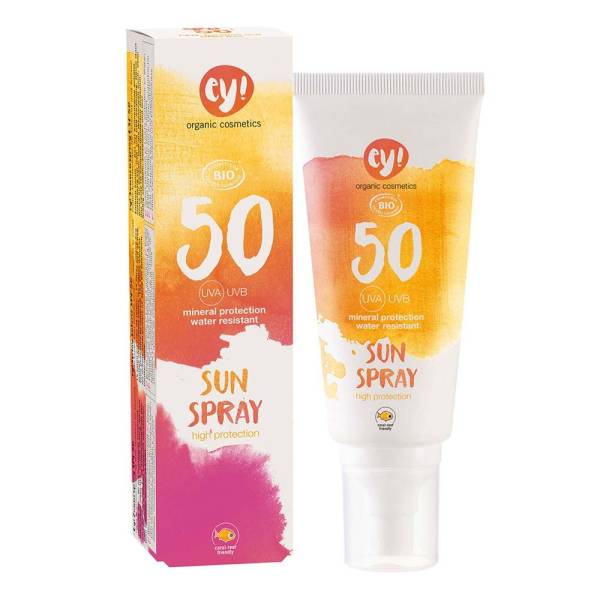 Eco Cosmetics ey! Sunspray - LSF50 100ml Sonnencreme 100.0 ml