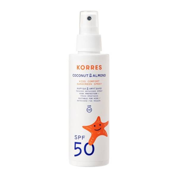 KORRES COCONUT & ALMOND Sonnenemulsion für Kinder SPF50 - Spray Sonnenspray 150.0 ml