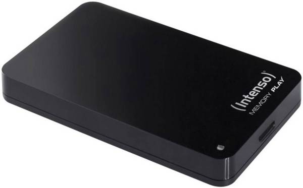 Intenso Memory Play 1TB Externe Festplatte 6.35cm (2.5 Zoll) USB 3.2 Gen 1 (USB 3.0) Schwarz 6021460