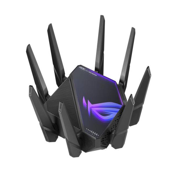 ASUS_ROG_Rapture_GT_AXE16000_WLAN_Router_10_Gigabit_Ethernet_Tri_Band_2_4_GHz_5_GHz_6_GHz_Schwarz