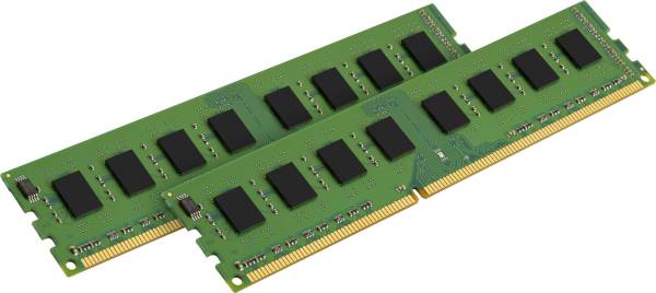 Kingston ValueRAM PC-Arbeitsspeicher Kit DDR3 16GB 2 x 8GB Non-ECC 1600MHz 240pin DIMM CL11 11-11-35