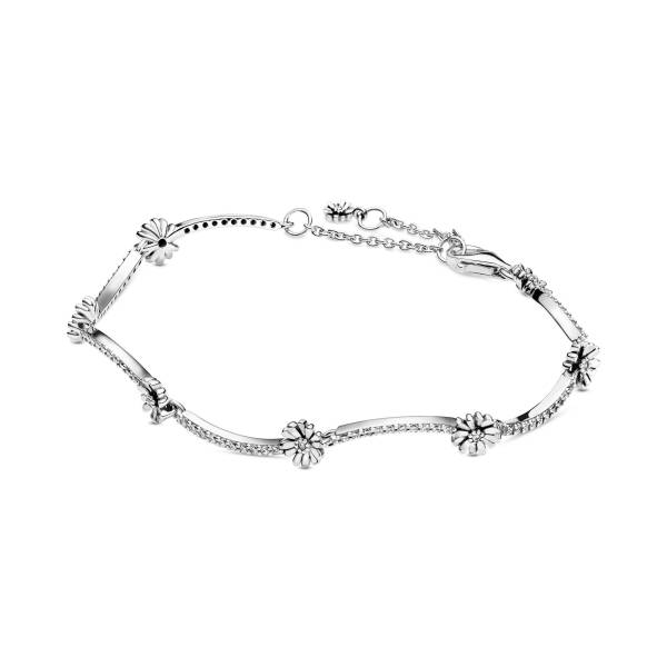 Pandora Armband - Sparkling Daisy Flower 598807C01