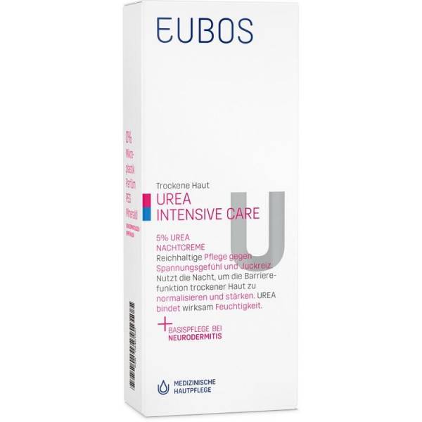 EUBOS TROCKENE HAUT Urea 5% Nachtcreme 50 ml
