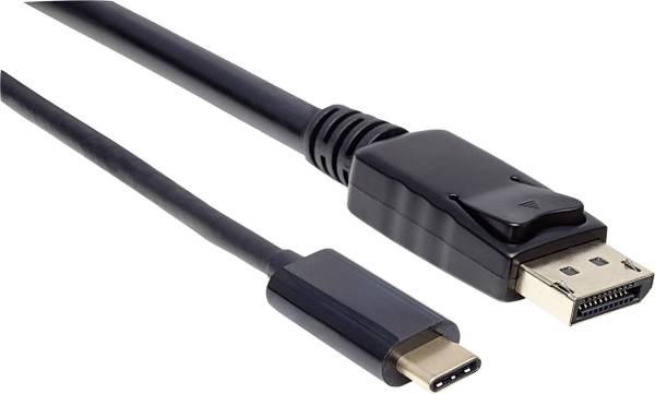 Manhattan USB 2.0 Adapter [1x USB-C Stecker - 1x DisplayPort Stecker] auf DisplayPort-Kabel