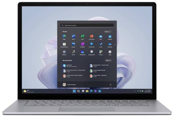 Microsoft Notebook Surface Laptop 5 38.1cm (15 Zoll) Intel Core™ i7 i7-1265U 16GB RAM 512GB SSD