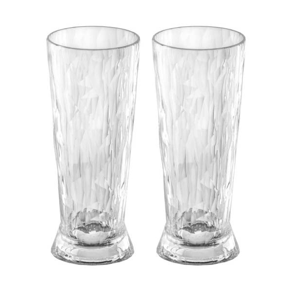 Koziol Club No. 10 Bierglas Superglas 2er Set Glas 1.0 pieces