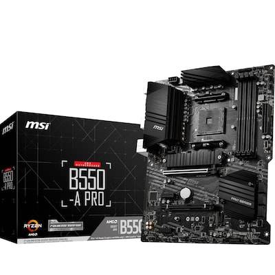 MSI B550-A Pro ATX Mainboard Sockel AM4 M.2/DP/HDMI/USB3.2/LAN