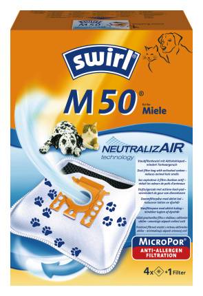 Swirl M 50 NEUTRALIZAIR Staubsaugerbeutel