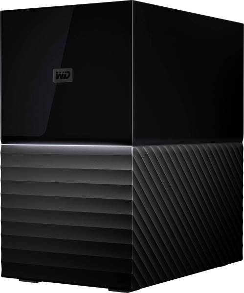 WD My Book Duo 16TB Externe Festplatte 8.9cm (3.5 Zoll) USB 3.2 Gen 2 (USB 3.1) Schwarz WDBFBE0160JB