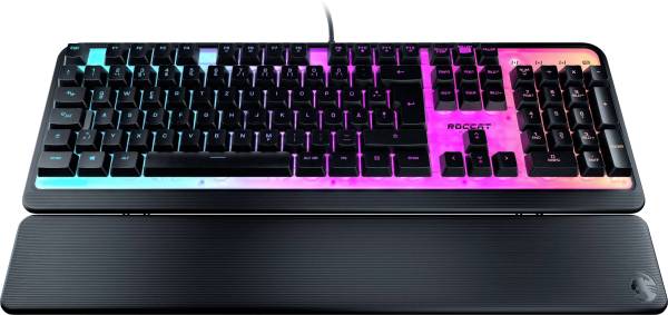 Roccat Magma USB Gaming-Tastatur Beleuchtet Deutsch, QWERTZ Schwarz