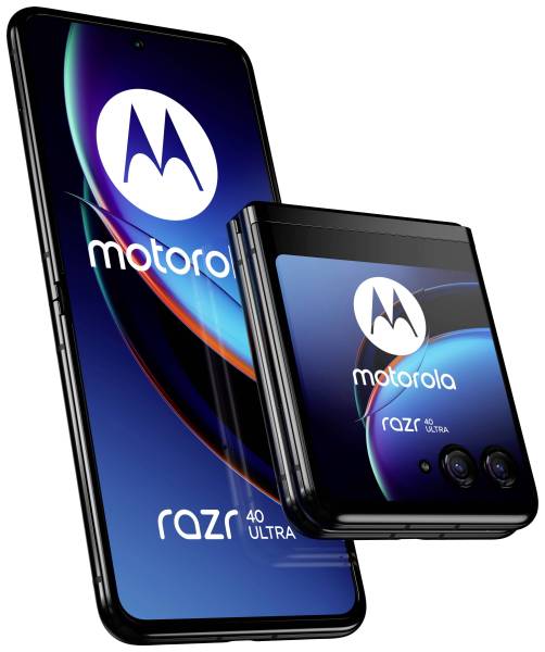 Motorola razr40 Ultra 5G Smartphone 256GB 17.5cm (6.9 Zoll) Schwarz Android™ 13