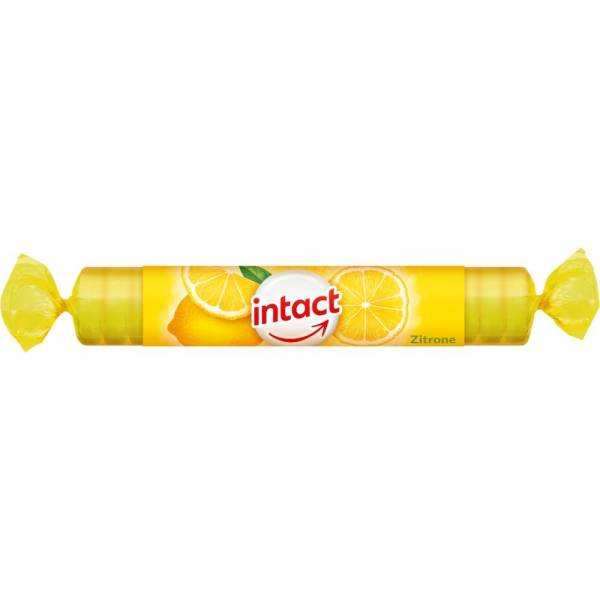 INTACT Traubenzucker Zitrone Rolle 1 St