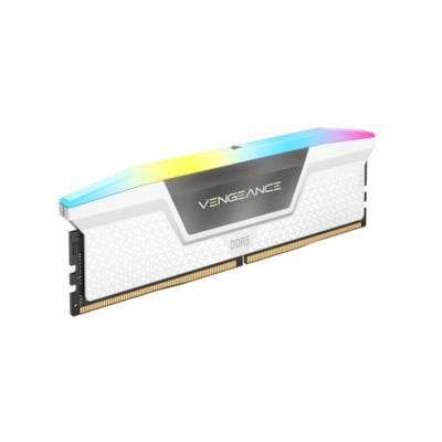 32GB (2x16GB) CORSAIR VENGEANCE RGB DDR5-5200 RAM CL40 Arbeitsspeicher Kit White
