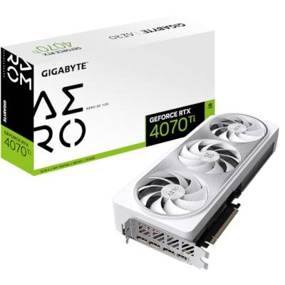 GIGABYTE GeForce RTX 4070Ti AERO OC V2 12GB GDDR6X Grafikkarte 1xHDMI 3xDP