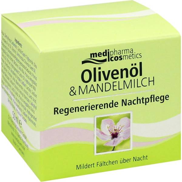 OLIVENÖL MANDELMILCH Regenerierende Nachtpflege 50 ml