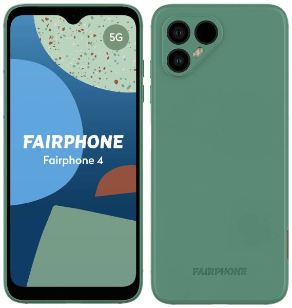 Fairphone 4 5G Smartphone 256GB 16cm (6.3 Zoll) Grün Android™ 11 Dual-SIM