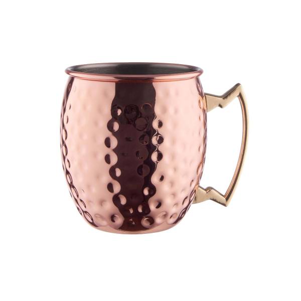 BUTLERS MOSCOW MULE Becher gehämmert 470ml Cocktailzubehör 1.0 pieces