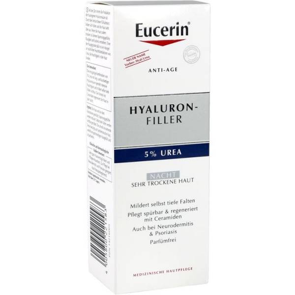 Eucerin HYALURON-FILLER Urea Nachtpflege 50 ml