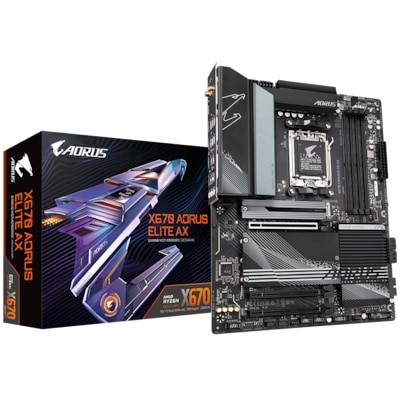 GIGABYTE X670 AORUS ELITE AX ATX Mainboard Sockel AM5 HDMI/USB-C/4xM.2/WIFI6E