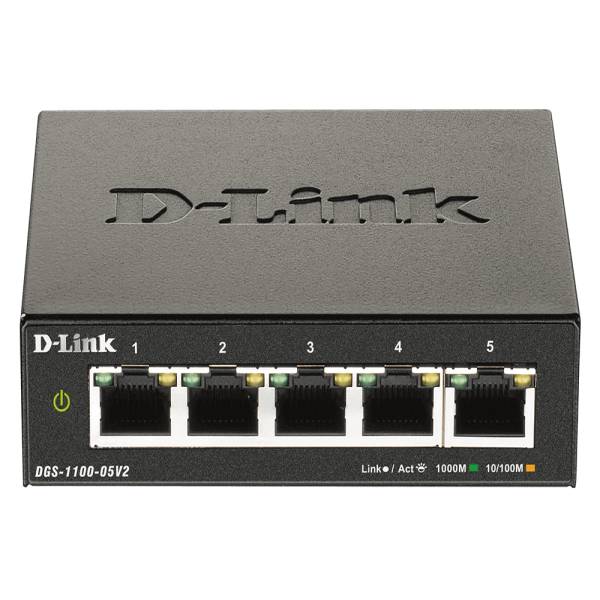 D_Link_DGS_1100_05V2_E_Netzwerk_Switch_Managed_L2_Gigabit_Ethernet_10_100_1000_Schwarz