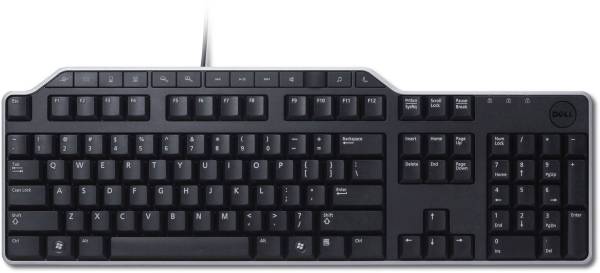 Dell KB522 USB Tastatur Deutsch, QWERTZ, Windows Schwarz USB-Anschluss, Spritzwassergeschützt