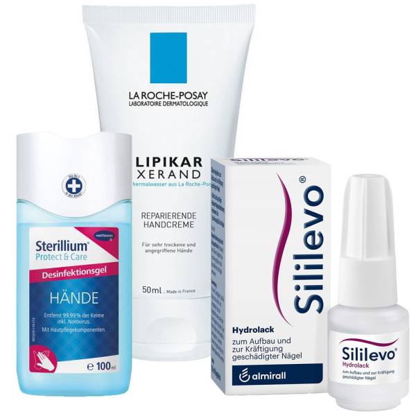 Sterillium Protect & Care Händedesinfektion Sililevo Nagellack La Roche Posay Lipikar Xerand Handcr