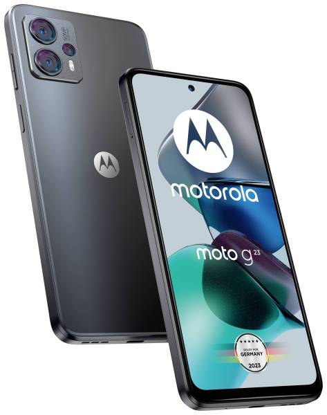 Motorola moto g23 Smartphone 128GB 16.5cm (6.5 Zoll) Charcoal Android™ 13 Dual-SIM