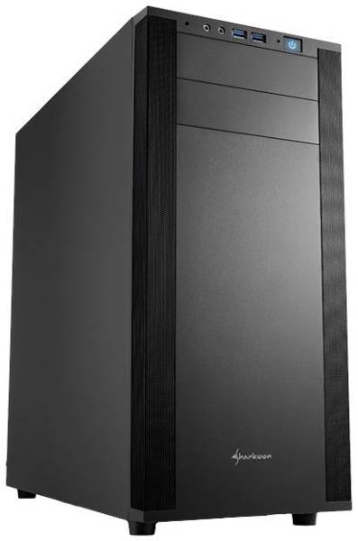 Sharkoon M25-V Midi-Tower PC-Gehäuse Schwarz