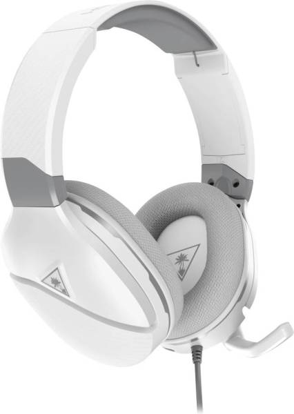 Turtle Beach Recon™ 200 Gen 2 Gaming Over Ear Headset kabelgebunden Stereo Weiß Noise Cancelling