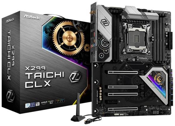 ASRock X299 Taichi CLX Mainboard Sockel (PC) Intel 2066 Formfaktor (Details) ATX Mainboard-Chipsat