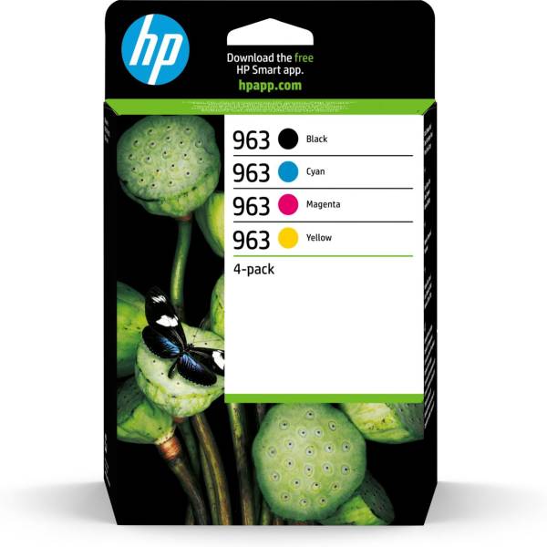 HP-963-4er_Pack-OriginalDruckerpatronen-Schwarz-Cyan-Magenta-Gelb